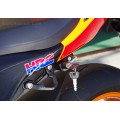 Sato Racing Helmet Lock for Honda CBR600RR (2007+) Sato Racing Helmet Lock for Honda CBR600RR (2007+)